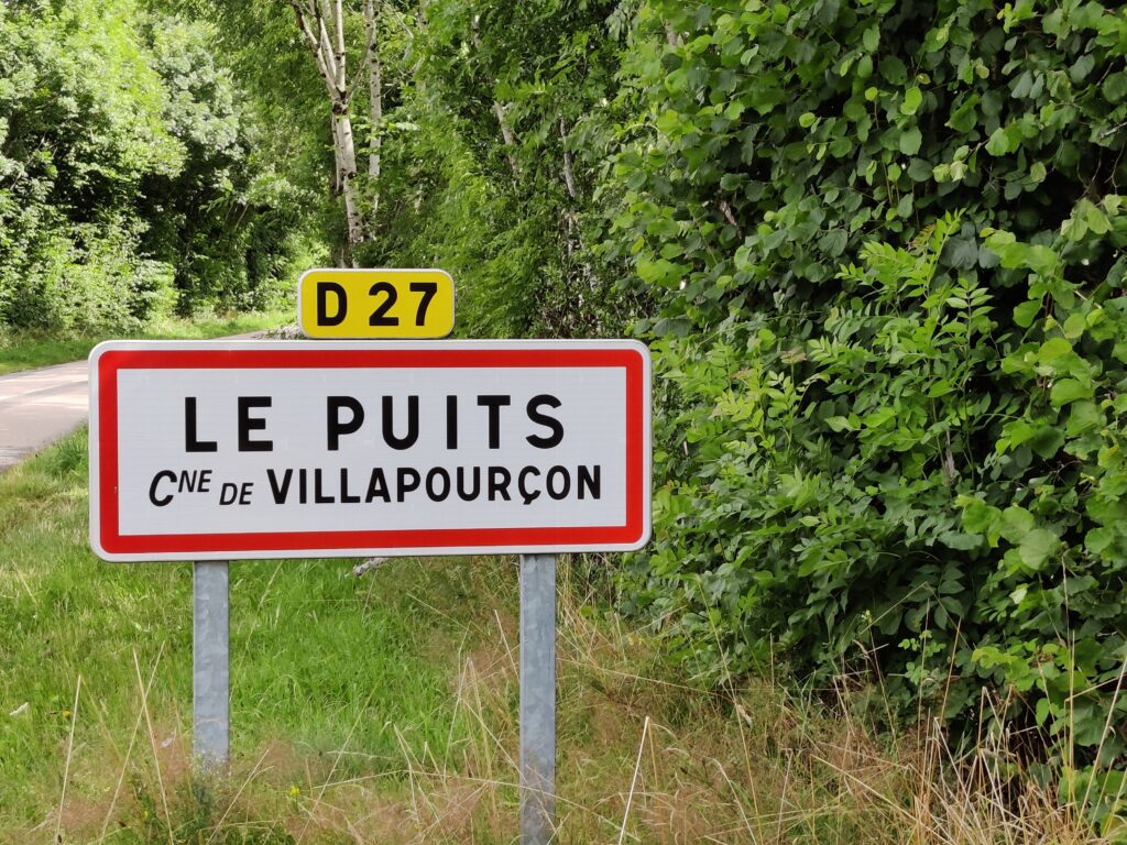 plaatsnaambord Le Puits